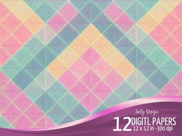 Download Colorful Pastel Geometric Patterns - Pastel geometric Collection