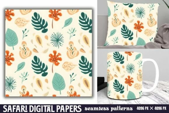 Download Safari Digital Papers Pattern - Digital papers Collection