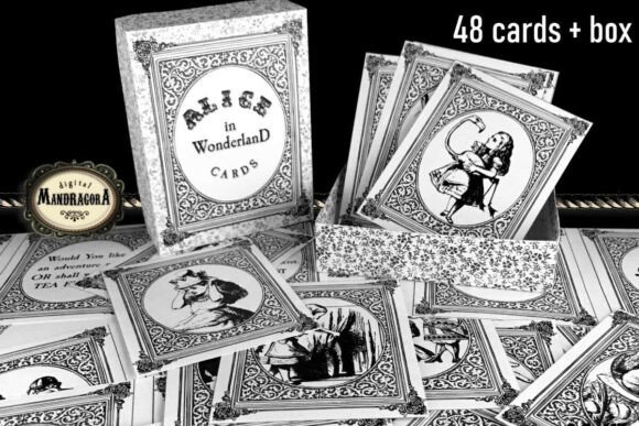Download Alice Wonderland Ink Saver Cards - Ink Collection