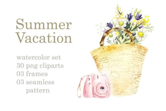 Download Watercolor Pink Summer - Ink Collection