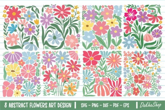 Download Flowers SVG Bundle, Boho Flower SVG PNG - Boho flower Collection