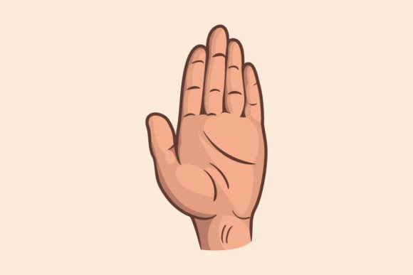 Download Relaxed Open Palms with Closed Fingers - Palms Collection
