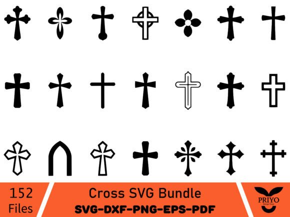 Download Cross SVG Bundle, Crosses SVG Bundle - Crosses Collection