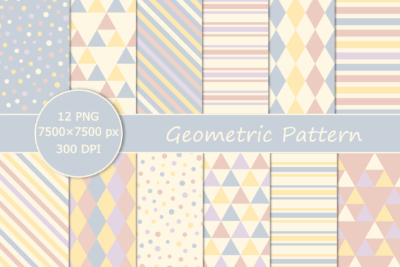 Download Pastel Geometric Pattern - Pastel geometric Collection