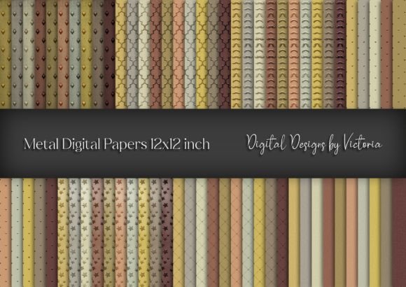 Download Metal Digital Papers 12x12 Inch - Digital papers Collection